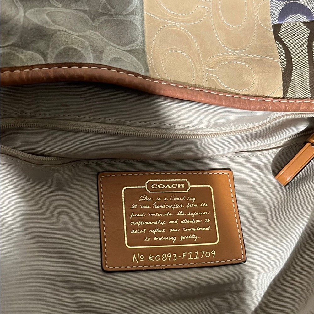 Elegant Patchwork Shoulder Bag - image 12